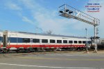 Four Siemens coaches between a pair of Chargers